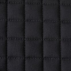 Shires Equestrian Products Lined Half Horse Pad, Black, 23 x 9-in slide 2 of 6