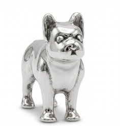 Best FURever Friends Sterling Silver Frenchie Dog Charm, 12.9 x 16.4 mm, Silver slide 2 of 3