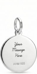 Best FURever Friends Sterling Silver Forever In My Heart Keepsake Pendant, 16.5 x 16.5 mm, Silver slide 2 of 3