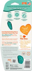 Nylabone Power Chew Love Our Oceans Frenzy Bone Bacon Flavor Dental Chew Dog Toy, X-Large slide 2 of 2