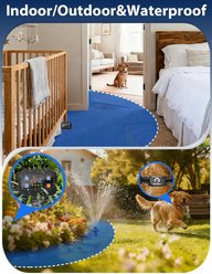 Mimofpet B2 Wireless Dog Barrier, Black, Medium/Large slide 2 of 9