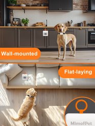 Mimofpet B1 Wireless Dog Barrier Single transmitter, White, Medium/Large slide 2 of 5