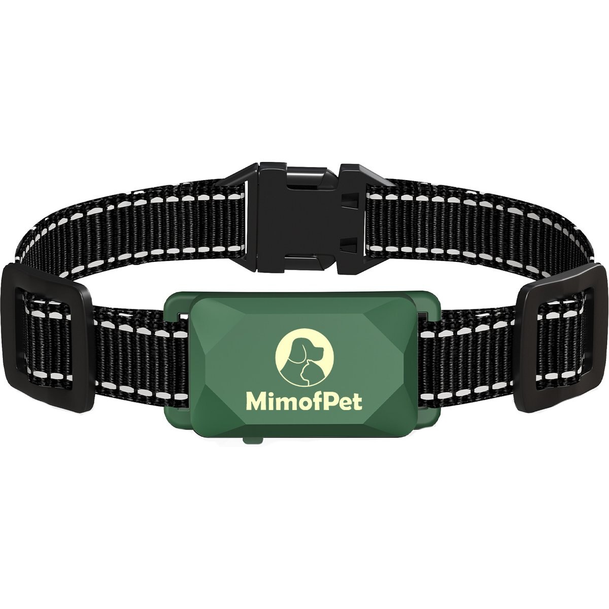 Mimofpet B2 Wireless Dog Barrier Single Collar, Green, Medium/Large