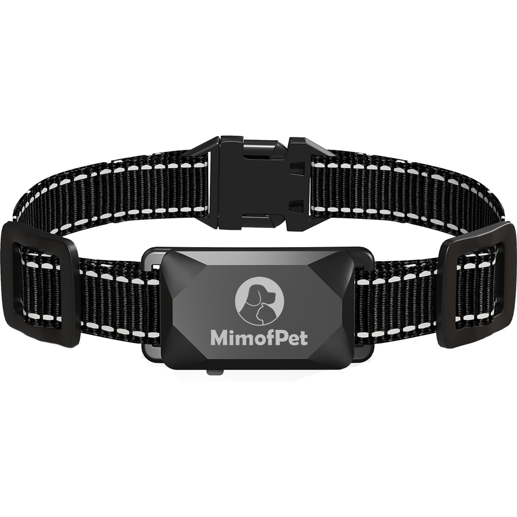 Mimofpet B2 Wireless Dog Barrier Single Collar, Black, Medium/Large