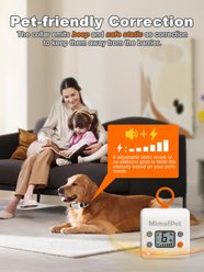 Mimofpet B1 Wireless Dog Barrier, White, Medium/Large slide 2 of 9