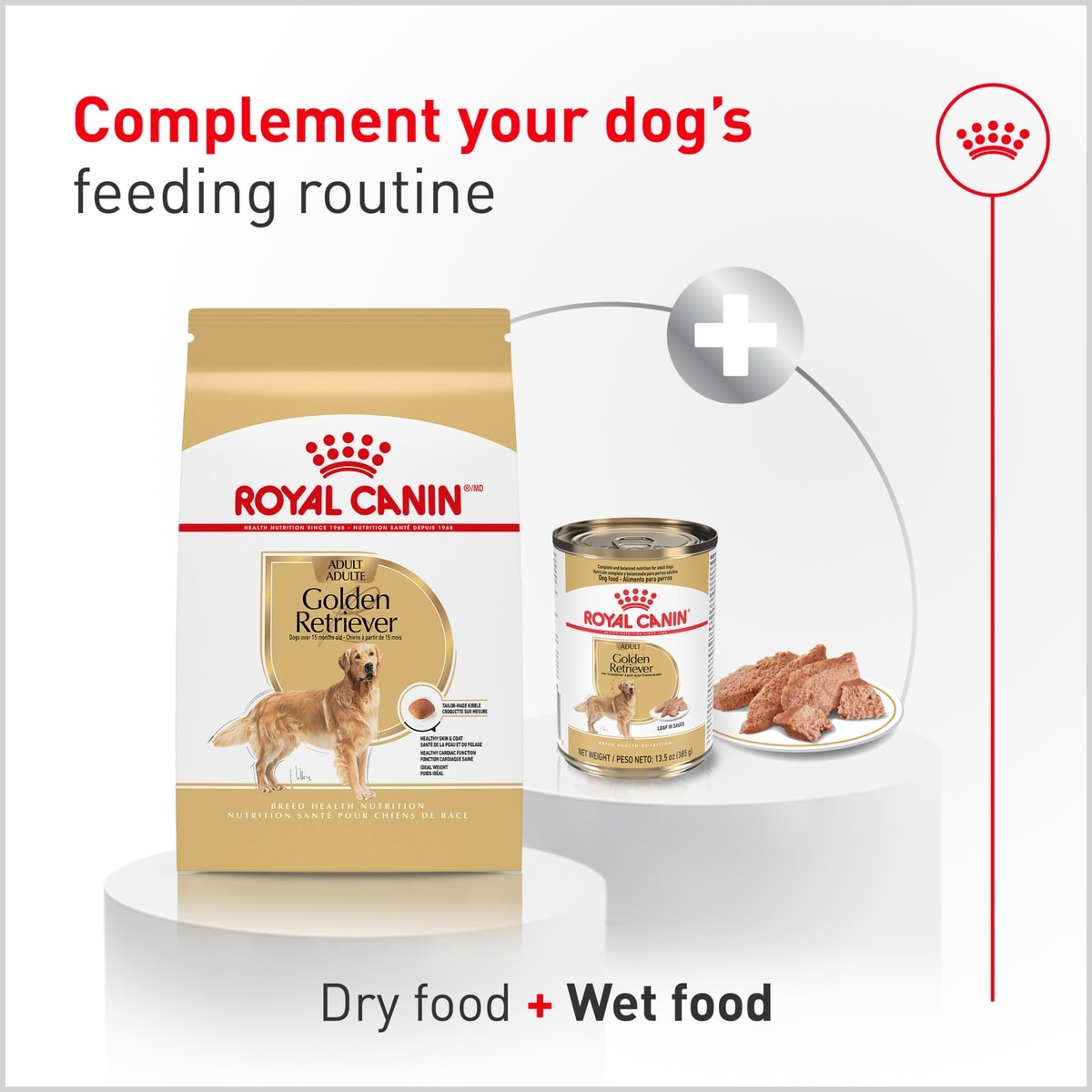 Royal Canin Golden Retriever Adult Dry Dog Food (Free Shipping