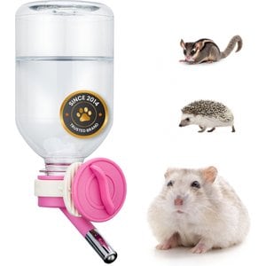 Choco Nose No-Drip Small Animal Water Bottle, Color Varies, 10mm Nozzle, Short