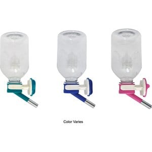 Choco Nose No-Drip Small Animal Water Bottle, Color Varies, 10mm Nozzle, Short