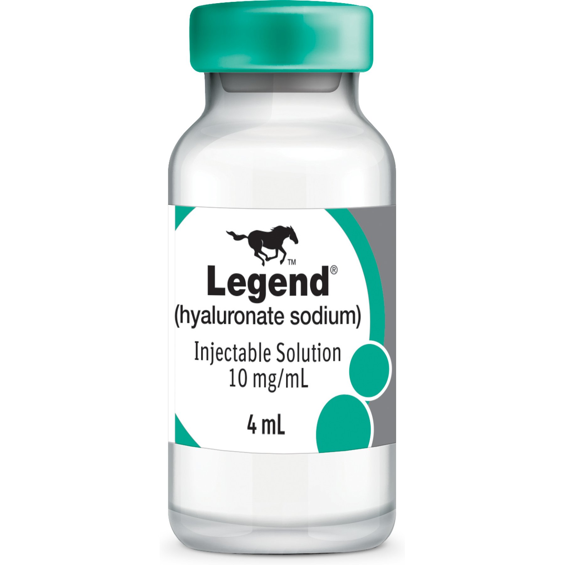 Legend (hyaluronate sodium) Injectable Solution for Horses, 10 mg/mL, 4-mL Vial