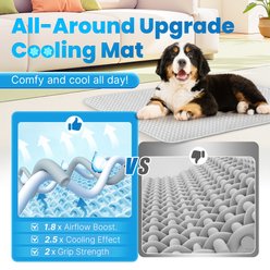 Mora Pets Breathable Cooling Dog & Cat Pad, Grey, Medium slide 2 of 7