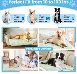 Mora Pets Breathable Cooling Dog & Cat Pad, Light Green, Medium slide 2 of 7