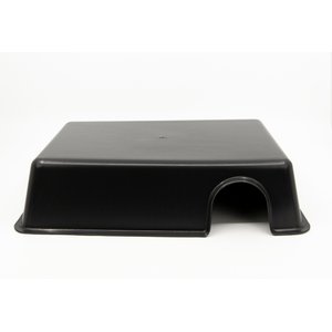 Fluker's Reptile Hide Box, Black, Black, X-Large