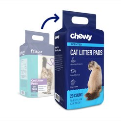 Chewy Made Cat Litter Pads (FORMERLY FRISCO), Scented, 20 count