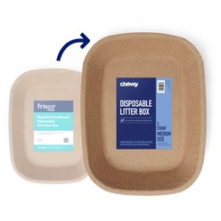 Chewy Made Disposable Litter Box, Medium (FORMERLY FRISCO), 18-in, 3 count