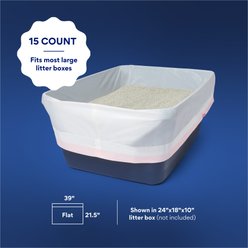 Chewy Made Litter Box Pan Liners (FORMERLY FRISCO), 15 count slide 2 of 9