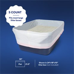 Chewy Made Litter Box Pan Liners (FORMERLY FRISCO), 5 count slide 2 of 9