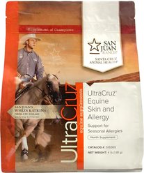 UltraCruz Skin & Allergy Horse Supplement, 4-lb bag