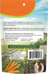 Exotic Nutrition Peas & Carrots Small Animal Treat, 8 -oz bag slide 2 of 3