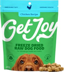 Get Joy Chicken Recipe Human-Grade All Life Stages Freeze-Dried Raw Dog Food, 4-oz bag slide 1 of 2