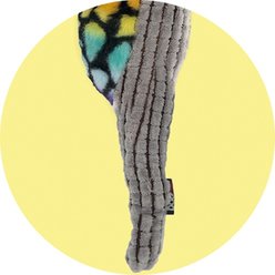 Dogline Seahorse Moving Tail Dog Toy, 13-in, Gray/Multi slide 2 of 2