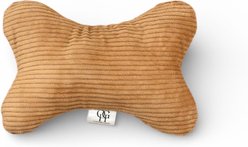 Our Green House Organic Bone Plush Dog Toy, Brown