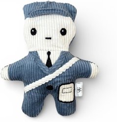 Our Green House Organic Mailman Dog Toy, Blue