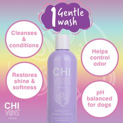 Chi Liquids Chi Vibes Soothing 2-In-1 Dog Shampoo & Conditioner slide 2 of 9