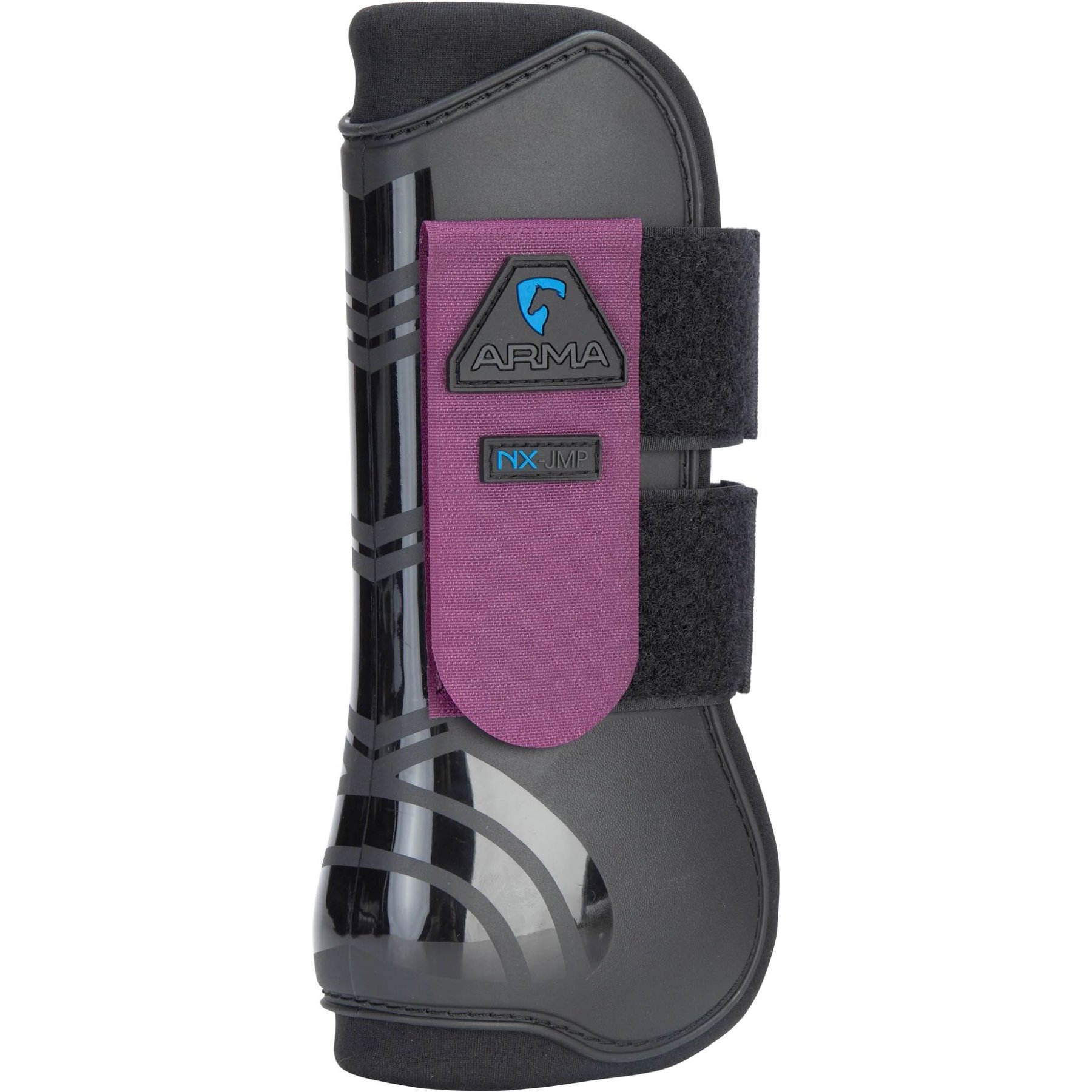 Shires Equestrian Products ARMA Tendon Horse Boots, Plum, Full
