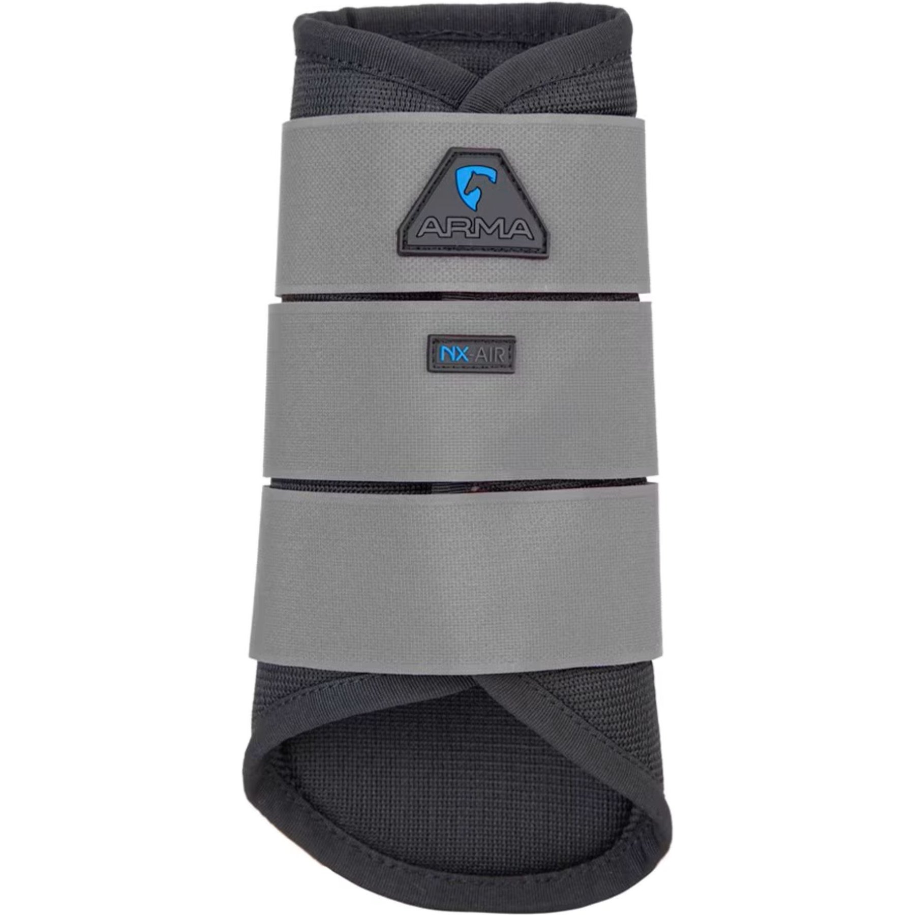 Shires Equestrian Products ARMA Air Motion Brushing Horse Boots, Grey, Cob