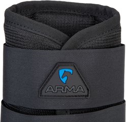 Shires Equestrian Products ARMA Air Motion Brushing Horse Boots, Black, Cob slide 2 of 6