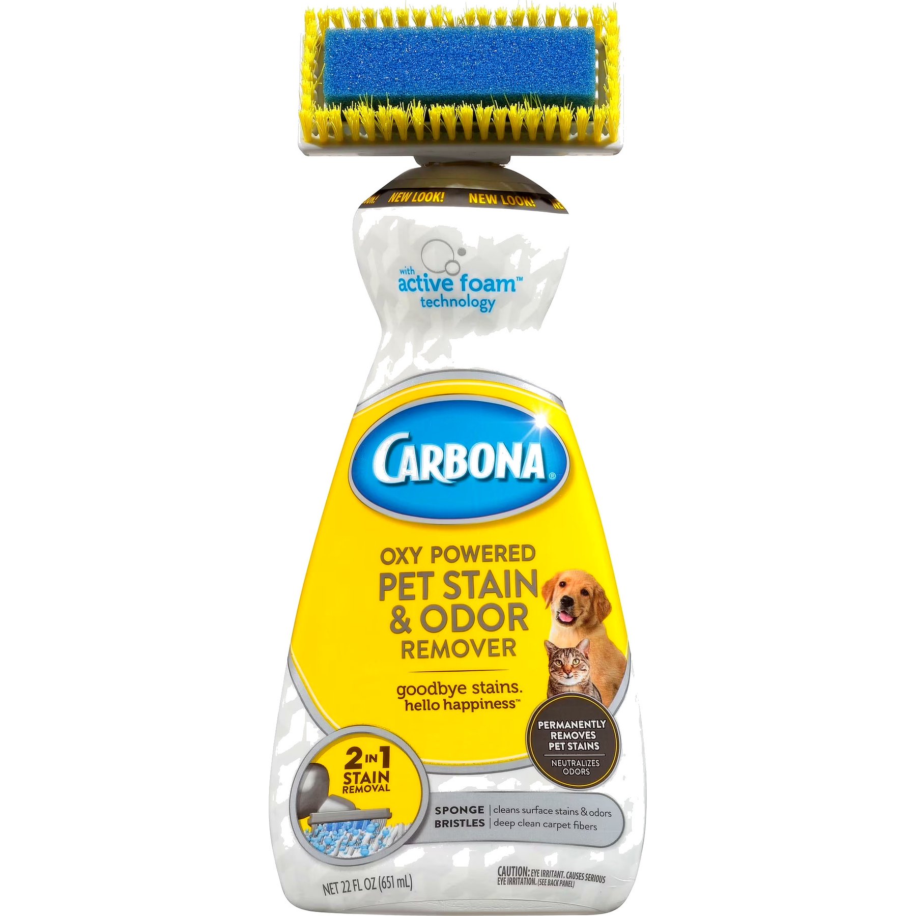 Carbona Oxy Powered Dog & Cat Stain & Odor Remover, 22-fl oz bottle