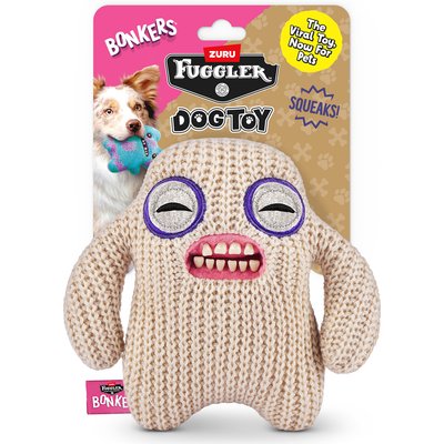 BONKERS BONKERS Fugglers Mr Needles Dog Plush Toy, 8-in