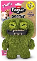 Bonkers Fugglers Count Underoo Mcgoo Dog Plush Toy, Green, 8-in