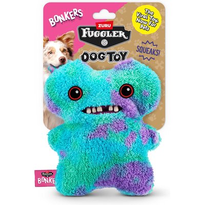 BONKERS BONKERS Fugglers Gaptooth Mcgoo Dog Plush Toy, 8-in