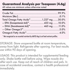 Legitpet Wild Caught Alaskan Salmon Oil Liquid Skin & Coat Supplement for Dogs & Cats, 8-fl oz bottle slide 2 of 9