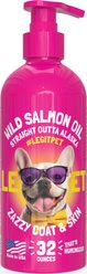 Legitpet Wild Caught Alaskan Salmon Oil Liquid Skin & Coat Supplement for Adult Dogs & Cats, 32-fl oz bottle