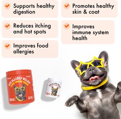 Legitpet Allergy & Immune Support Chicken Flavored Chew Supplement for Adult Dogs, 120 count slide 2 of 9