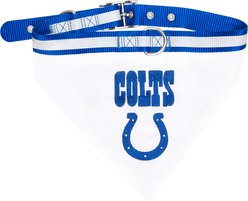 Pets First NFL Indianapolis Colts Dog Collar Bandana, Small