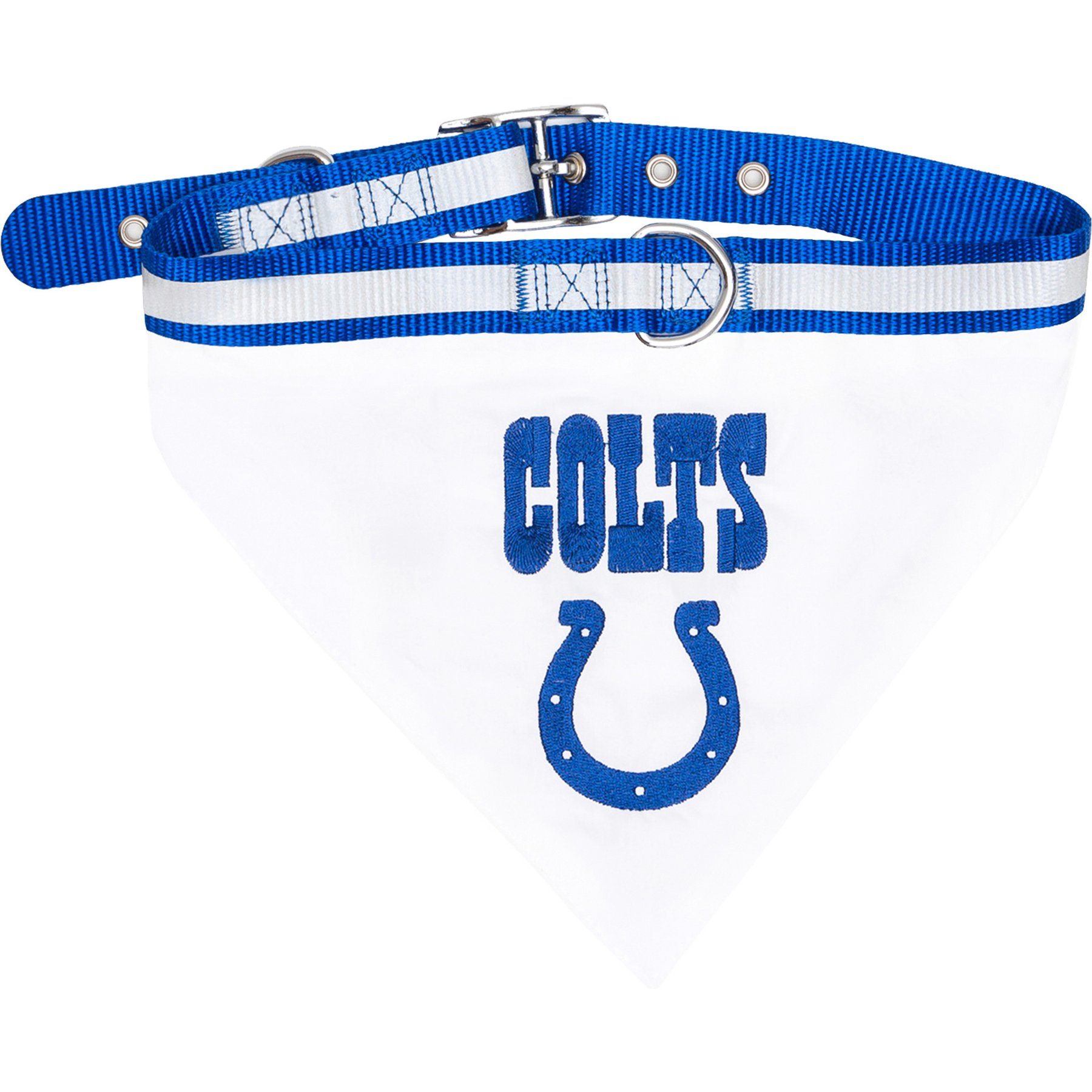 Pets First NFL Indianapolis Colts Dog Collar Bandana, Small