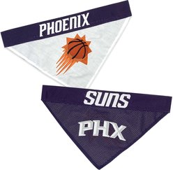 Pets First NBA Pheonix Suns Reversible Dog Bandana, Small/Medium