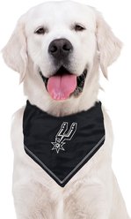 Pets First NBA San Antonio Spurs Tie Around Dog Bandana, Large/X-Large slide 2 of 5
