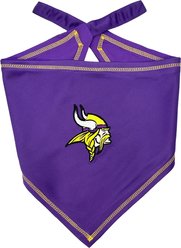 Pets First NFL Minnesota Vikings Tie Around Dog Bandana, Small/Medium