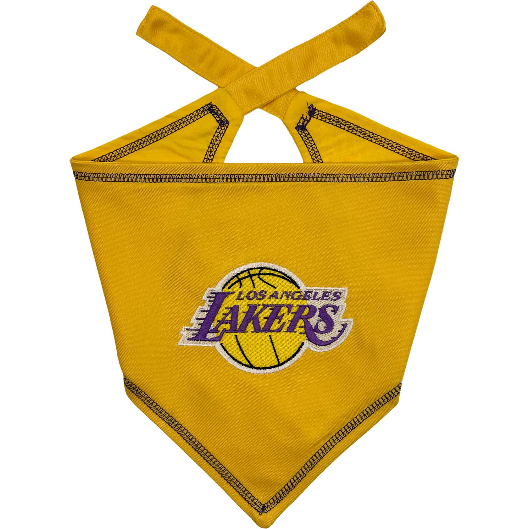 Pets First NBA LA Lakers Tie Around Dog Bandana, Large/X-Large