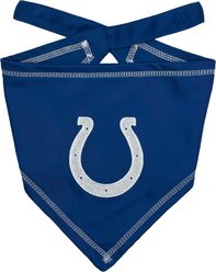 Pets First NFL Indianapolis Colts Tie Around Dog Bandana, Small/Medium