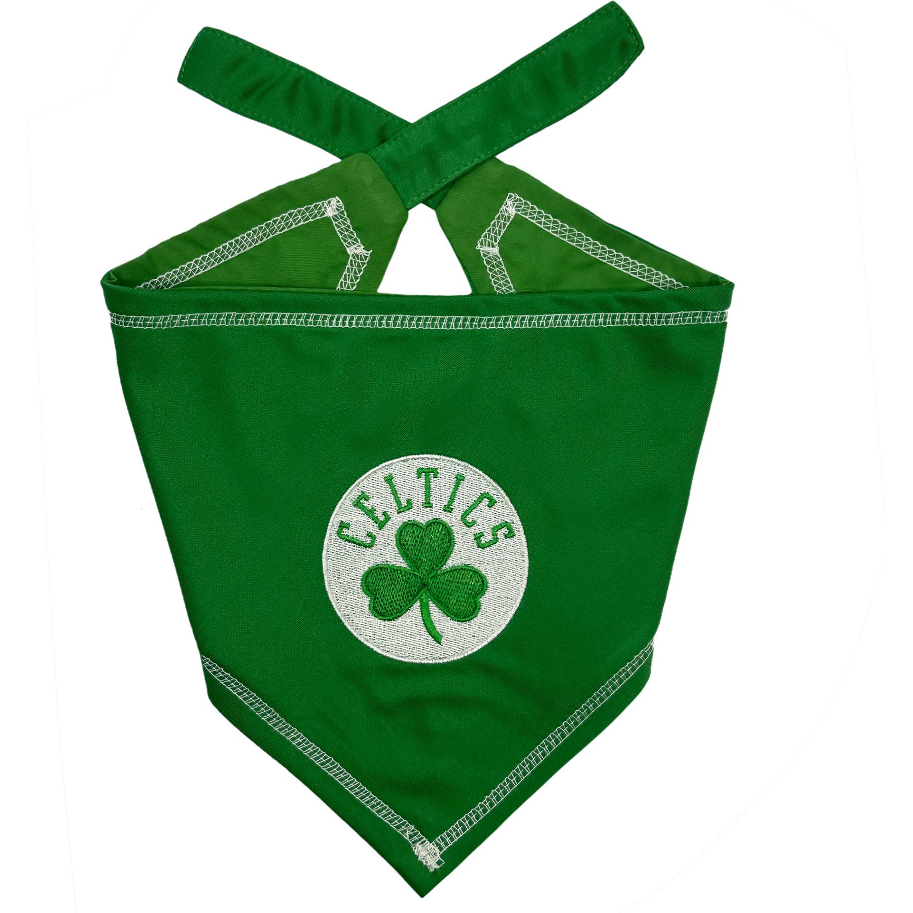 Pets First NBA Boston Celtics Tie Around Dog Bandana, Large/X-Large