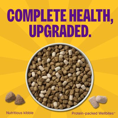 Show full view: Wellness Complete Health+ Adult Chicken & Oatmeal Dry Dog Food, 20-lb bag slide 3 of 10