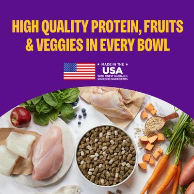 Show full view: Wellness Complete Health+ Adult Chicken & Oatmeal Dry Dog Food, 20-lb bag slide 4 of 10