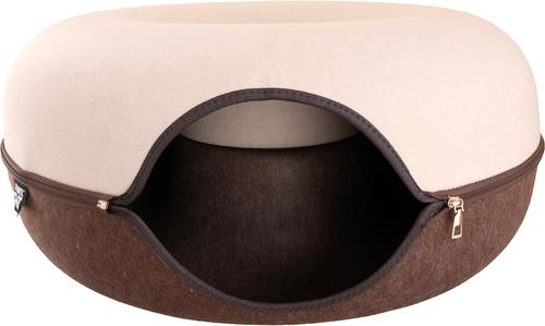 Show full view: Travel Cat Donut Cat Hideaway Cave & Scratcher Cat Bed, Meowcchiatio slide 4 of 9