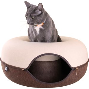 Wisfor Elevated Waterproof L-Shaped Nordic Stool Cat Sofa Bed