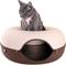 Show in main carousel: Travel Cat Donut Cat Hideaway Cave & Scratcher Cat Bed, Meowcchiatio slide 1 of 9